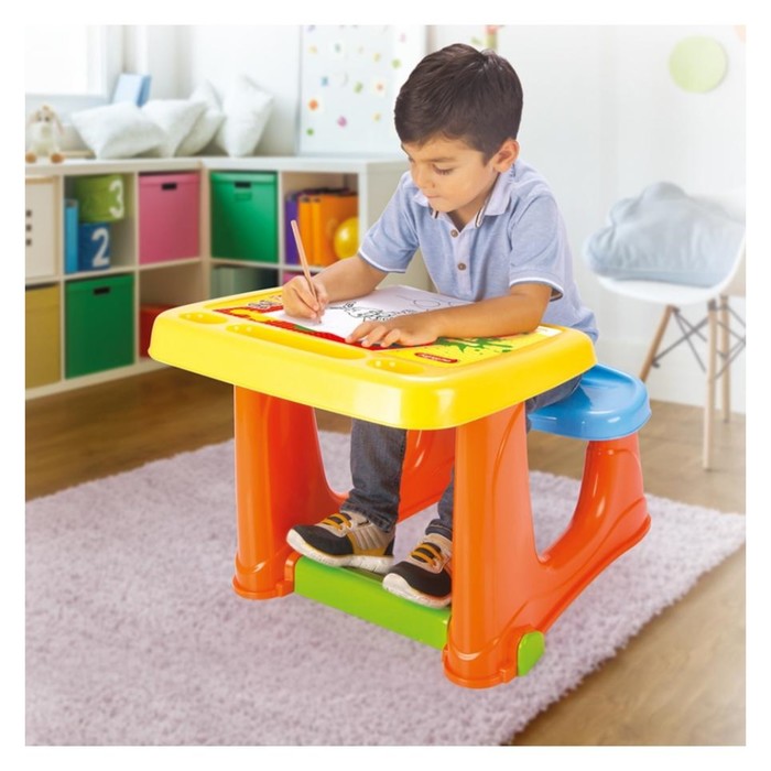 Парта со скамейкой DOLU