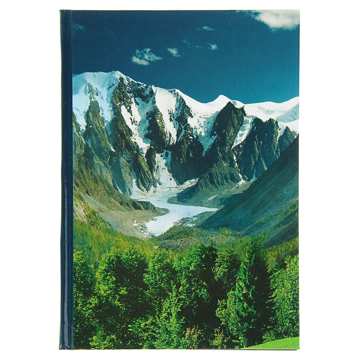 Колледж-тетрадь А5, 80 листов клетка Calligrata "Гора", твёрдая обложка