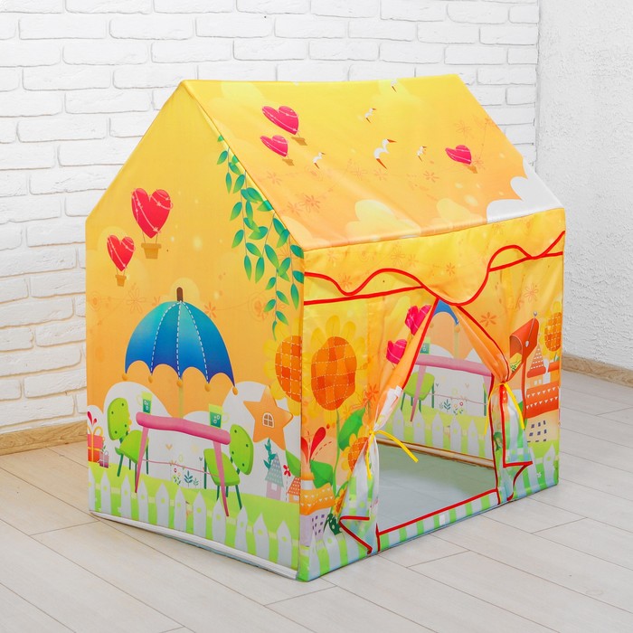 Палатка игровая Летнее кафе, 107*100*73 см, сумка на молнии