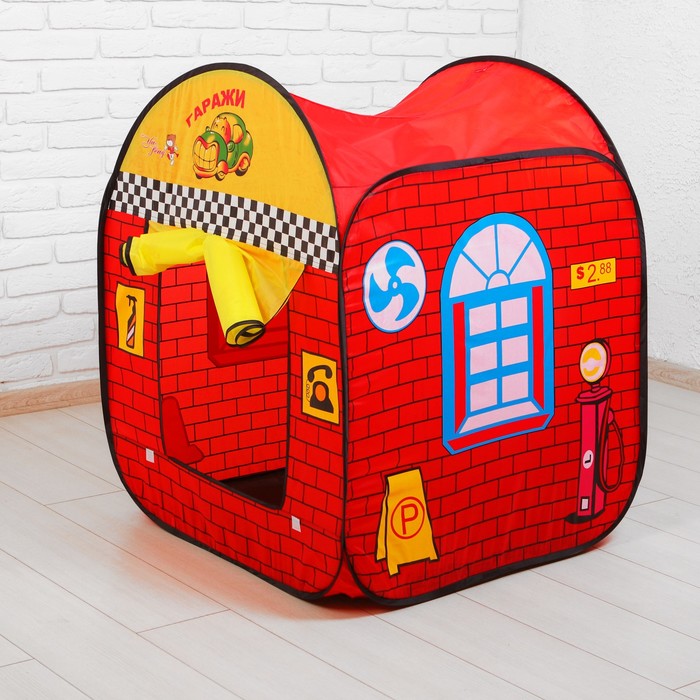 Палатка игровая Гараж, сумка
