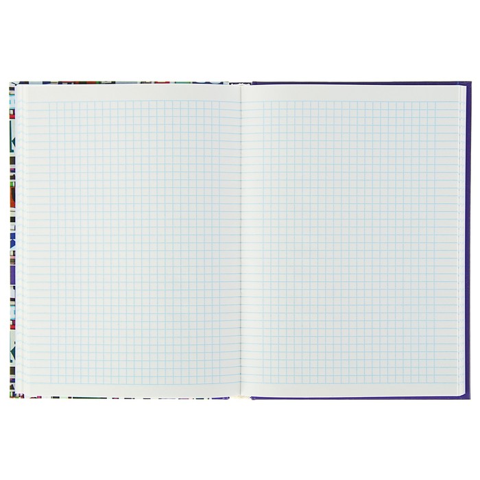 Колледж-тетрадь А5, 160 листов клетка Calligrata "Буквы", твёрдая обложка