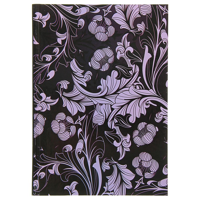 Колледж-тетрадь А5, 160 листов клетка Calligrata "Розовый орнамент", твёрдая обложка