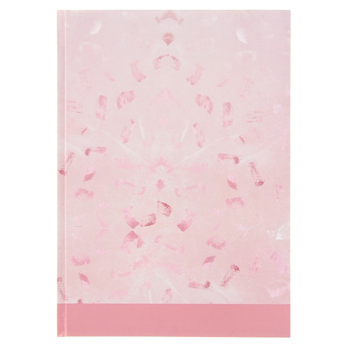 Колледж-тетрадь А4, 120 листов клетка Calligrata "Нежно-розовый", твёрдая обложка