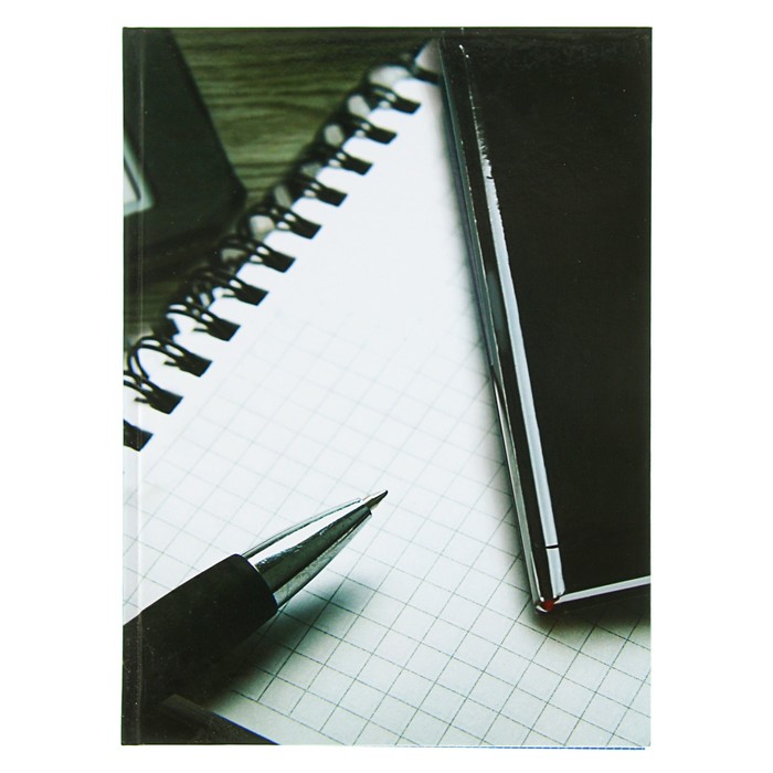 Колледж-тетрадь А4, 120 листов клетка Calligrata "Офис", твёрдая обложка