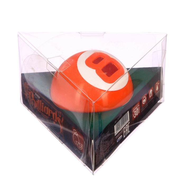 Ароматизатор в авто бильярдный шар "Цитрус"