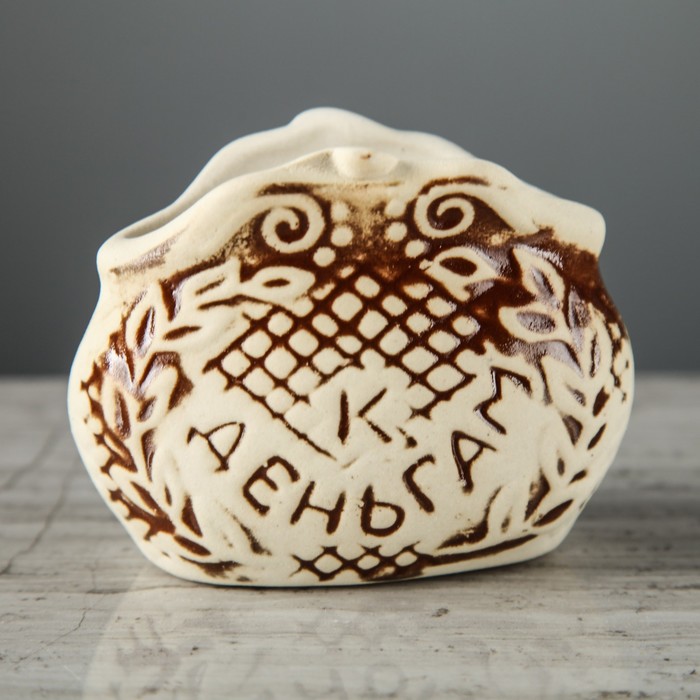 Подвеска для изготовления оберега &quot;Кошелек&quot;, 8 см, микс