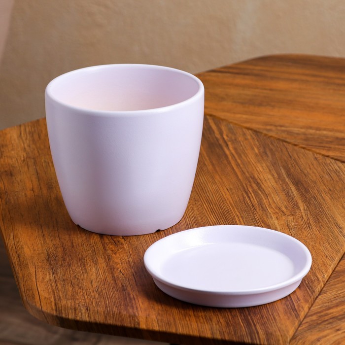 Цветочный горшок набор из 3-х предметов "Осень" лаванда 3л/2л/1л