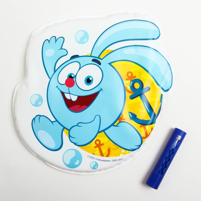 Игрушка для ванны + водный карандаш "Крош" СМЕШАРИКИ