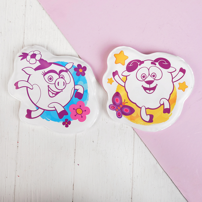 Игрушки для купания СМЕШАРИКИ "Нюша и Бараш" (набор 2 шт)