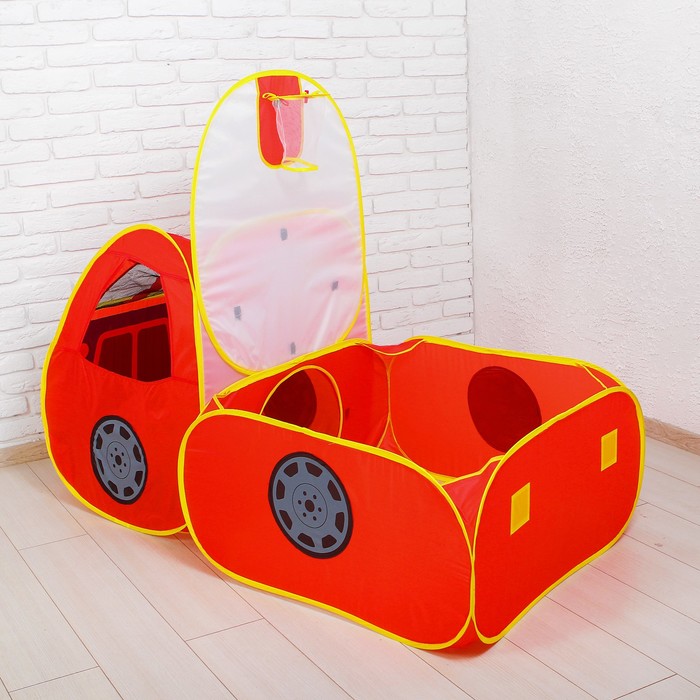 Палатка игровая Автомобиль, сумка на молнии