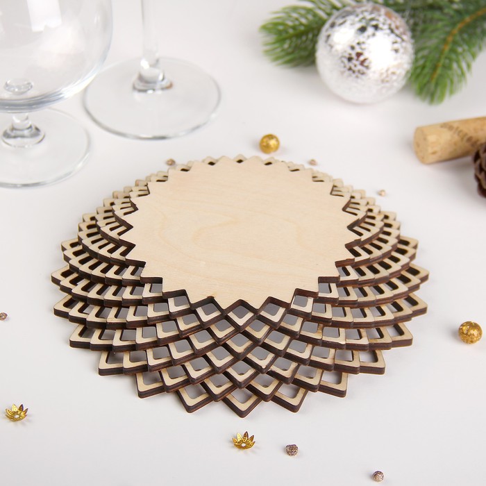 Сухарница «Свинки», гжель, 20×20×4 см