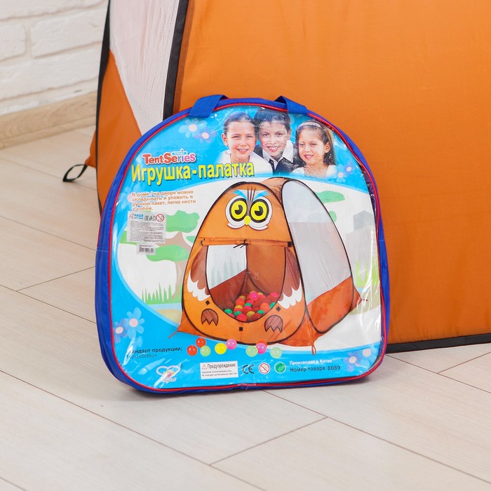 Палатка игровая Филин 100*100*98см, сумка 8089