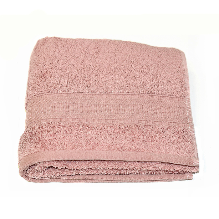 Полотенце, размер 50х90 см, роза, махра 500 г/м2