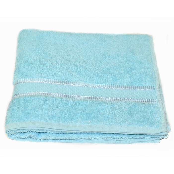 Полотенце Basic, размер 70х140 см, бирюзовый, махра 360 г/м2