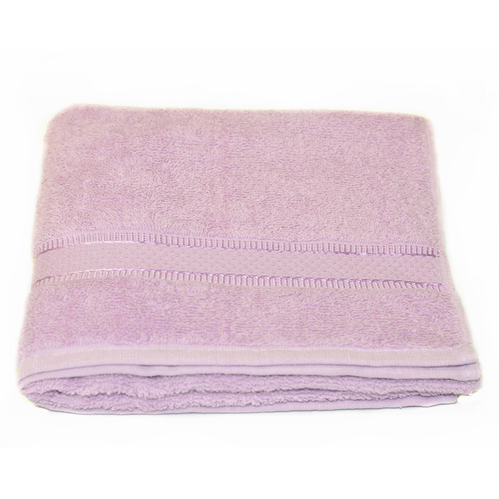 Полотенце Basic, размер 50х85 см, лиловый, махра 360 г/м2