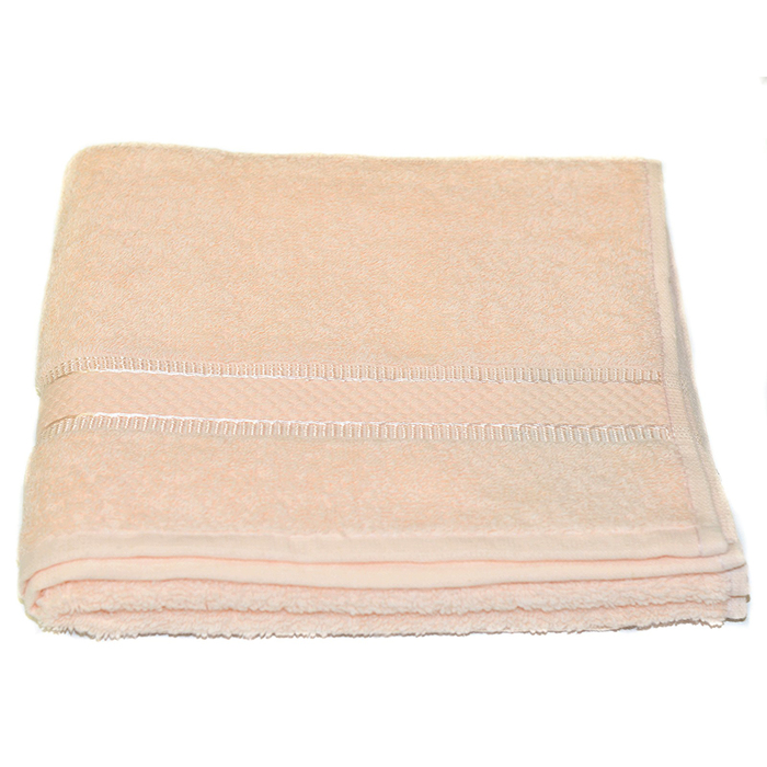 Полотенце Basic, размер 50х85 см, персиковый, махра 360 г/м2