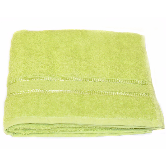 Полотенце Basic, размер 50х85 см, зелёный, махра 360 г/м2