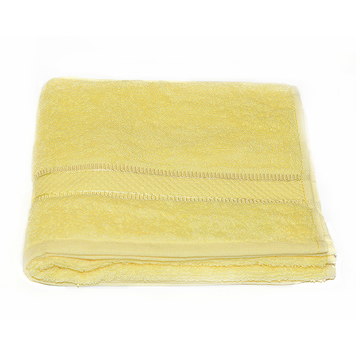 Полотенце Basic, размер 50х85 см, жёлтый, махра 360 г/м2