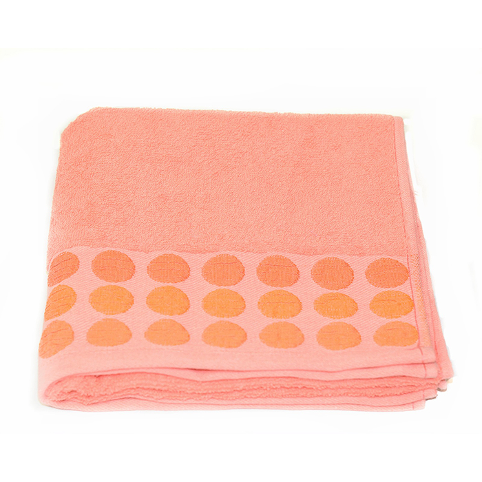 Полотенце Point, размер 70х140 см, оранжевый, махра 400 г/м2