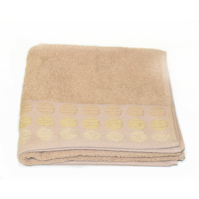 Полотенце Point, размер 50х90 см, мокко, махра 400 г/м2