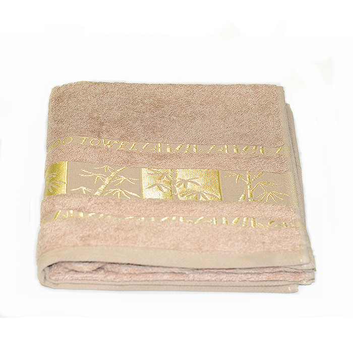Полотенце Bamboo Gold, размер 50х90 см. мокко, махра 480 г/м2