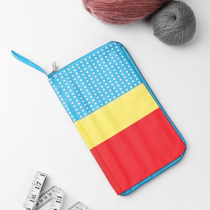 Набор спиц для вязания, d=2-7мм, 25см, 10 пар