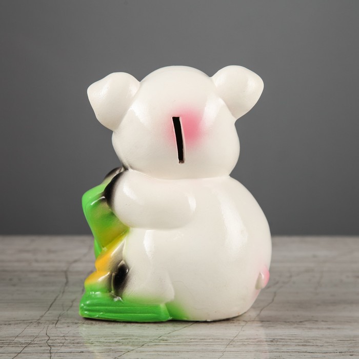 Копилка "Свинка с баксами", микс