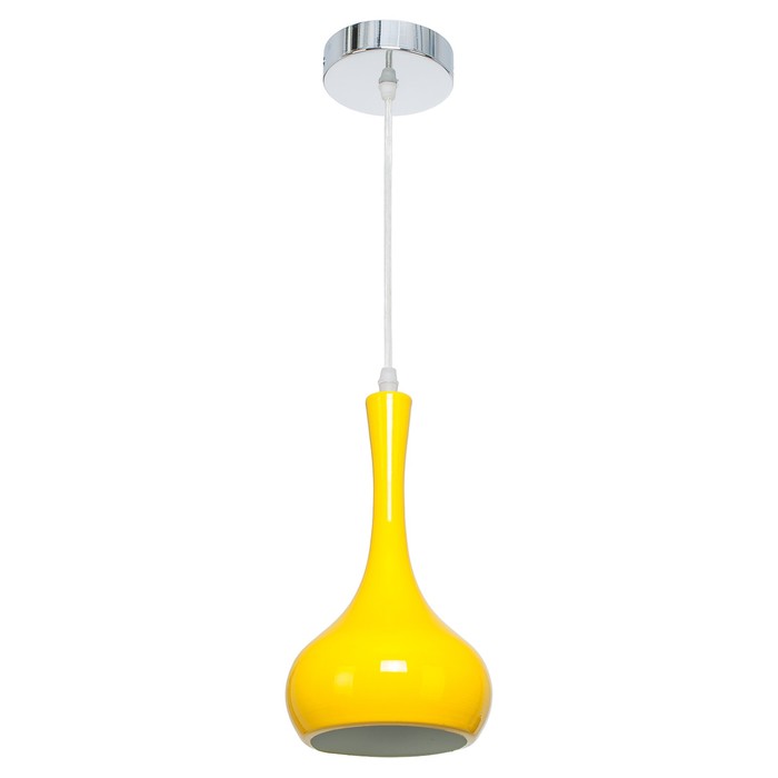 Светильник  "Изыск" 1х40Вт E14 желтый 15х15х35-100см.