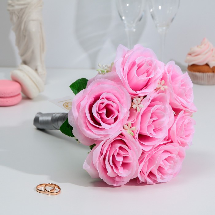 Букет-дублер "Свежесть" пионы розовые
