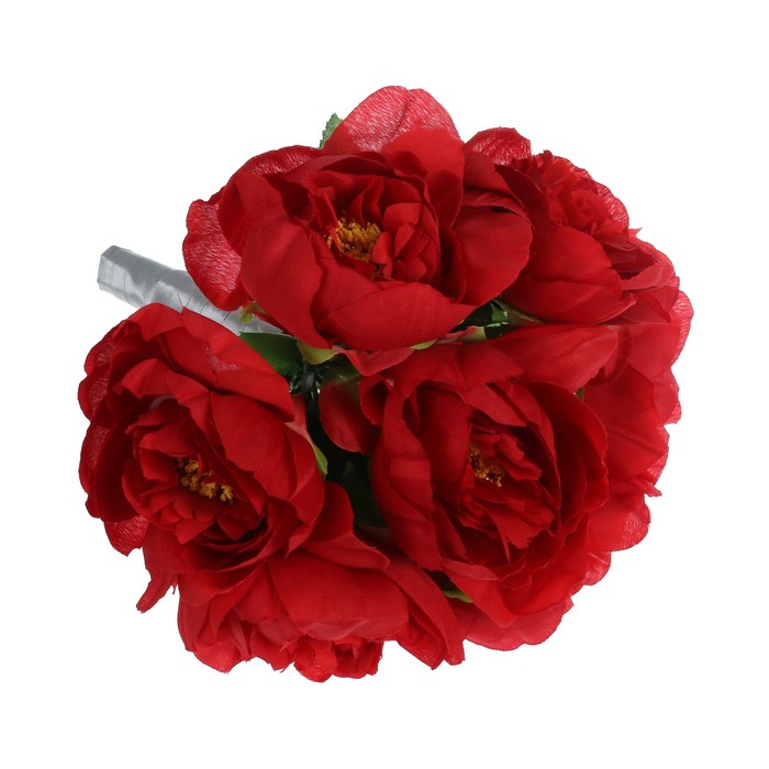 Букет-дублёр "Любовь", пионы бордовые