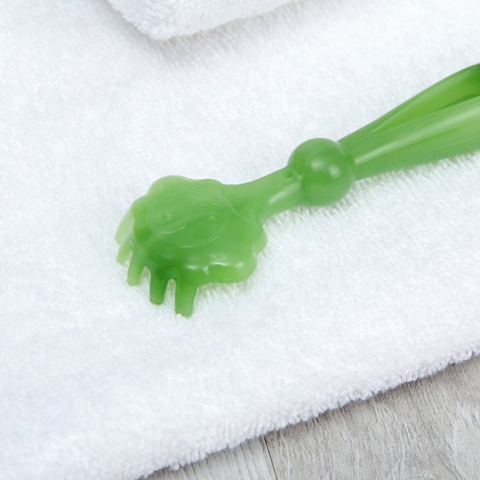 Массажёр-чесалка, универсальный, двусторонний, цвет МИКС