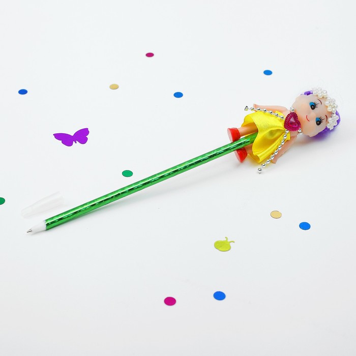 Ручка "Девочка", цвета МИКС