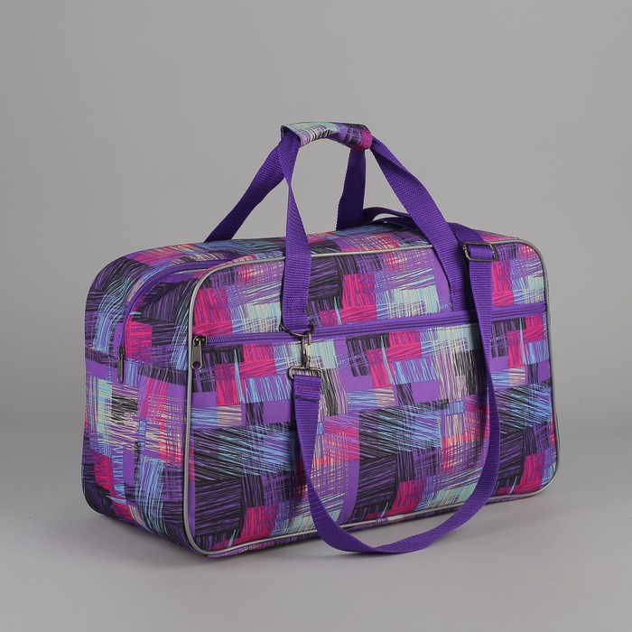 Сумка дорожная, разноцветная