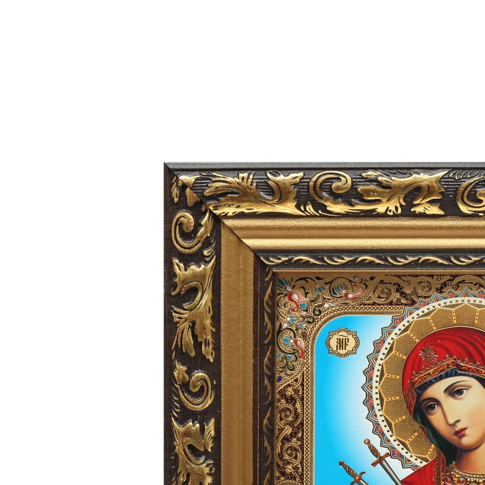 Картина-Икона "Семистрельная" 21х25см БГУ