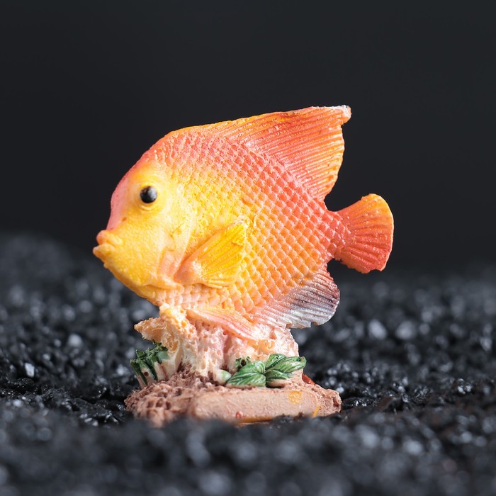 Декор для аквариума "Рыбка",  6 х 3,3 х 6 см