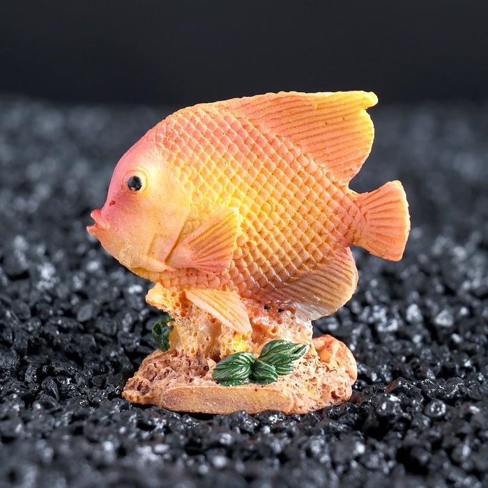 Декор для аквариума "Рыбка",  5,5 х 3,5 х 7,2 см