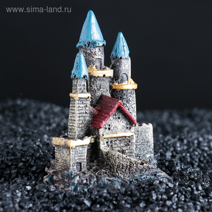 

Декор для аквариума "Замок" малый, 7,5 х 6 х 10 см