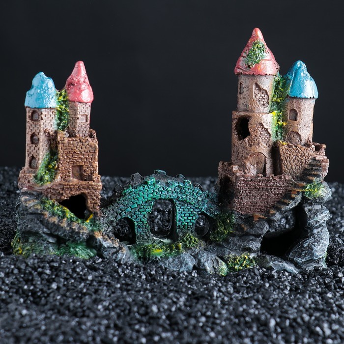 Декор для аквариума "Замок", 20 х 8 х 15,5 см