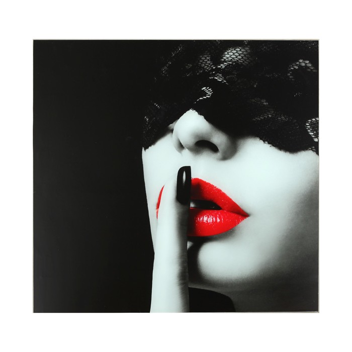 Картина "Леди в шляпе" 50*50 см