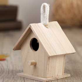 

Основа для росписи дерево "Скворечник" 8,5х5,5х8,5 см