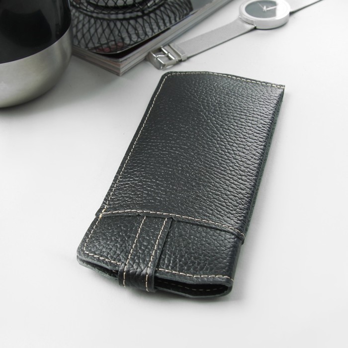 Футляр для очков, флотер, цвет чёрный