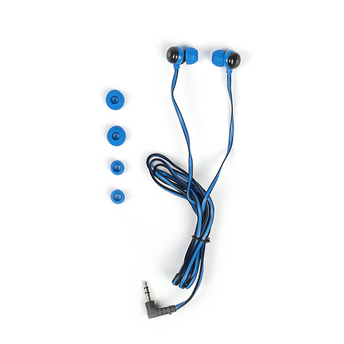 Наушники GAL MPС-620, вакуумные, синие