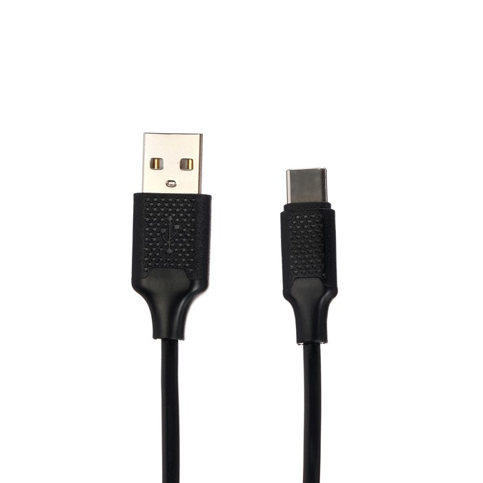 Провод для зарядки и передачи данных GAL 2699BK, USB - Type-C 2.0, 1 метр, черный