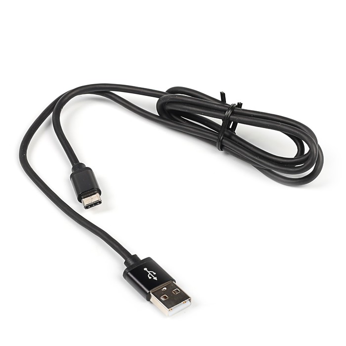 Провод для зарядки и передачи данных GAL 2831BK, USB - Type-C, 1 метр, черный