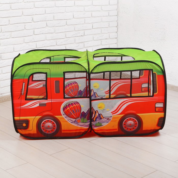 Палатка игровая Автобус Москва - Владивосток, сумка на молнии