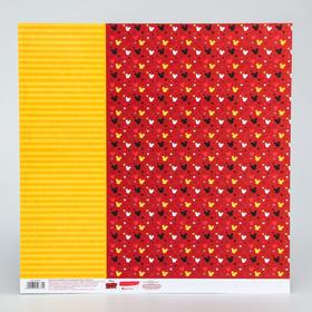 

Бумага для скрапбукинга 30,5*30,5 "Ты супер!", Микки Маус и друзья