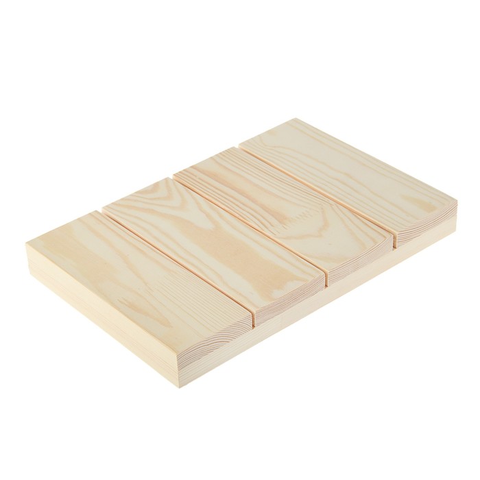 Планшет деревянный модульный с рейкой 20х30х2.7 см (толщина 18 мм) Школа художников