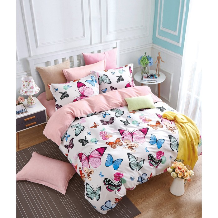 КПБ евро, 230х250 см, 200х220 см, 50х70 см, 70х70 см по 2 шт., сатин TPIG6-818