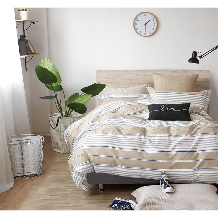 КПБ евро, 230х250 см, 200х220 см, 50х70 см, 70х70 см по 2 шт., сатин TPIG6-364