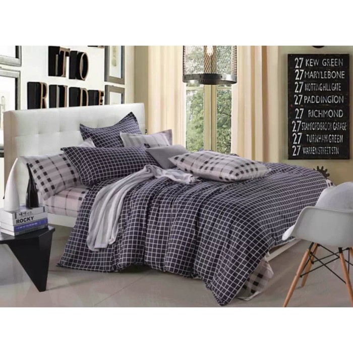 КПБ евро, 230х250 см, 200х220 см, 50х70 см, 70х70 см по 2 шт., сатин TPIG6-712